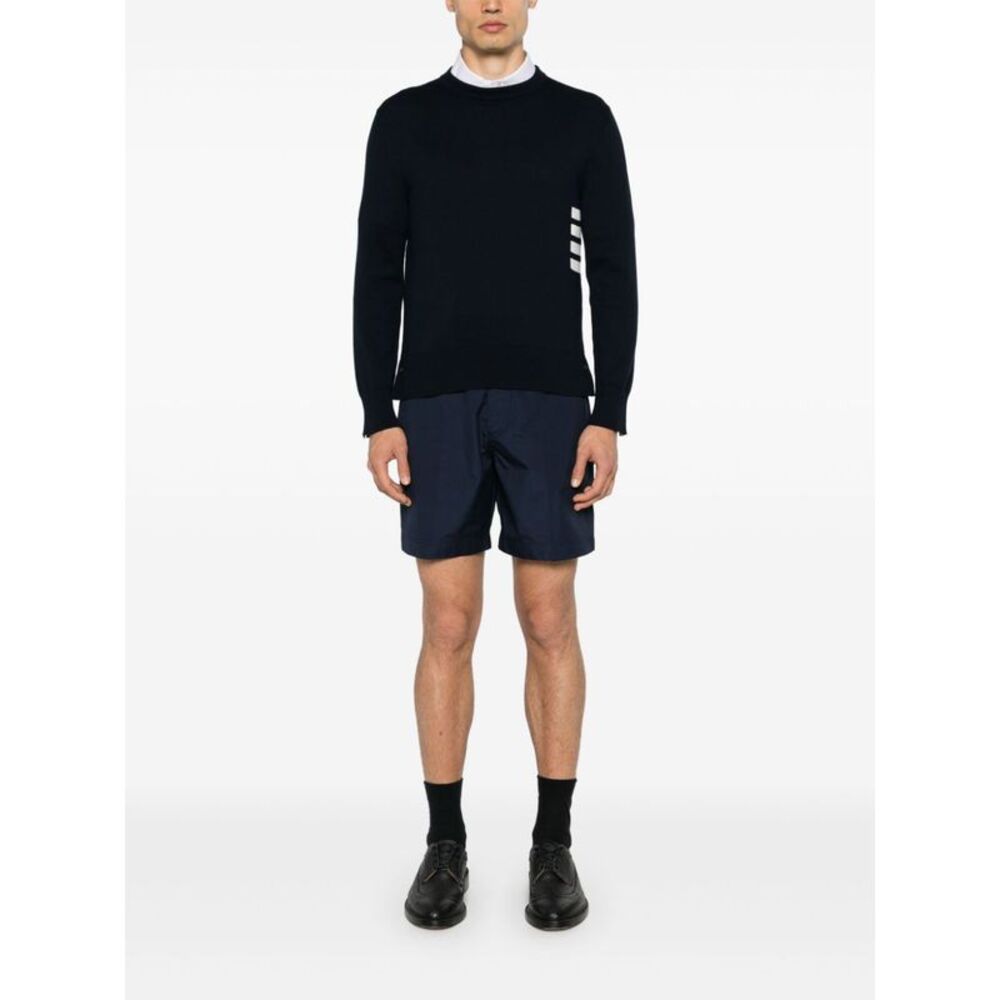 Thom Browne Men 4Bar Cotton Sweater - Picture 5 of 5